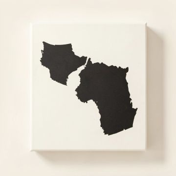 Canadian Provinces - Wrapped Canvas Graphic Art Print (synthetic illustration; no displayed measurements)
