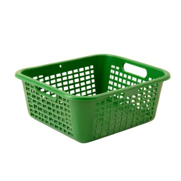 Heath Branch Empty Storage Basket - Green
