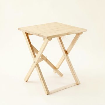 Moss Dale Compact Balcony Table - Ivory (synthetic illustration; no displayed measurements)