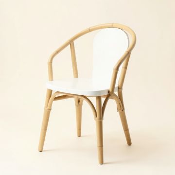 Brook Field Dining Chair - White (synthetic illustration; no displayed measurements)