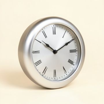 Weather View Clock (synthetic illustration; no displayed measurements)
