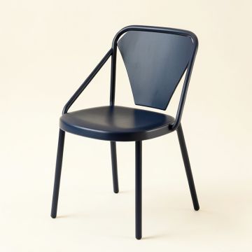 Vale Bridge Dining Chair - Navy (synthetic illustration; no displayed measurements)