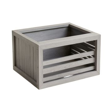 Meadow Brook Empty Furniture-Style Litter Enclosure - Gray