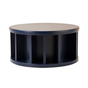 Hill Bend Shoe Storage Bench - Navy