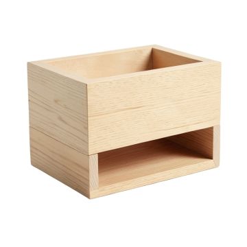 Slate Canyon Empty Raised Planter - Beige