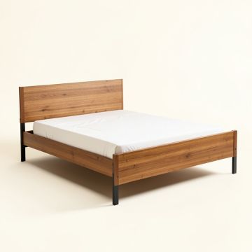 Mcdonell Wooden Frame Platform Bed (synthetic illustration; no displayed measurements)