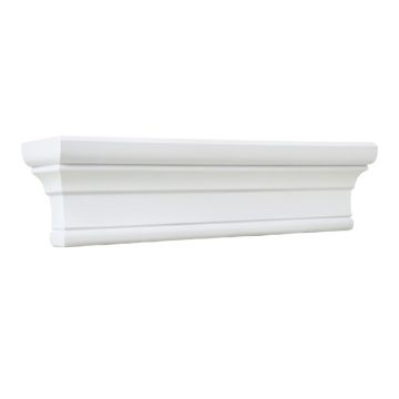 Dublin 8 3/4 '' H X 96 '' W X 8 3/4 '' D Crown Molding (synthetic illustration; no displayed measurements)