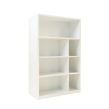 Juniper Crossing Freestanding Bookcase - White