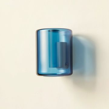 Glen Canyon Wall Sconce Mounted On A Plain Wall - Blue (synthetic illustration; no displayed measurements)