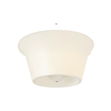 3 - Light 16.2 '' Unique/Statement Drum Semi Flush Mount