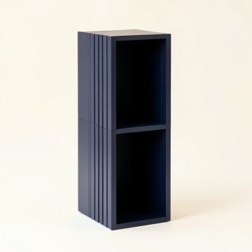 Harbor Bridge Narrow Cubby Tower - Navy (synthetic illustration; no displayed measurements)