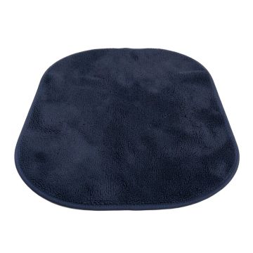 Elm Edge Bath Mat - Navy