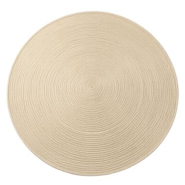 Stone Bluff Round Area Rug - Beige