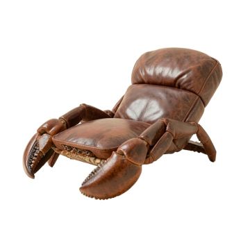 Giant King Crab Sculptural Lounge Chair