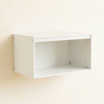 Dawn Arc Wall-Mounted Shelf (synthetic illustration; no displayed measurements)