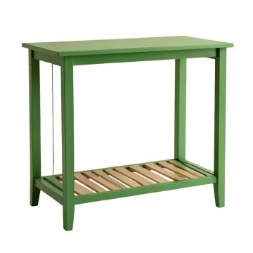 Stone Arc Freestanding Laundry Folding Counter - Green