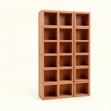 Dune Bridge Empty Vertical Garden Frame - Terracotta (synthetic illustration; no displayed measurements)
