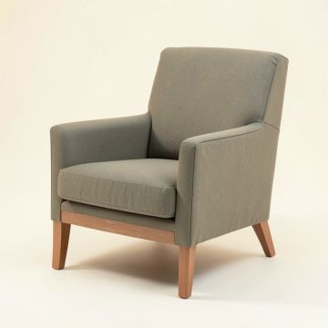 Cassye 29 '' Wide Polyester Wingback Chair (synthetic illustration; no displayed measurements)