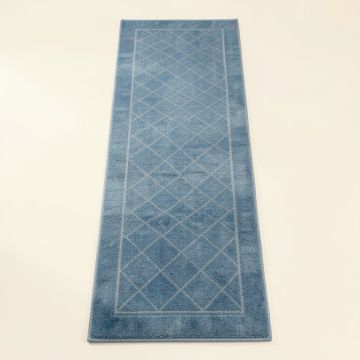 Spruce Bend Narrow Runner Rug - Blue (synthetic illustration; no displayed measurements)