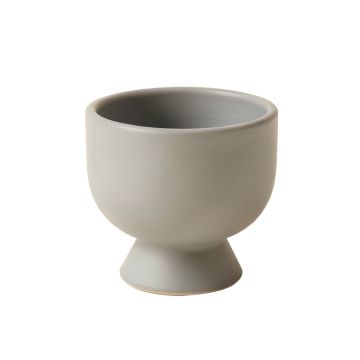 Olive Bluff Empty Candle Holder - Gray