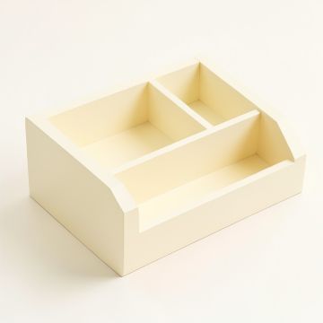 Meadow Arc Empty Pantry Drawer Organizer Insert - Cream (synthetic illustration; no displayed measurements)