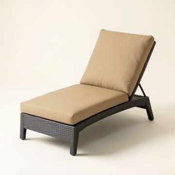 Allionna Reclining Chaise Lounge With Cushion (synthetic illustration; no displayed measurements)