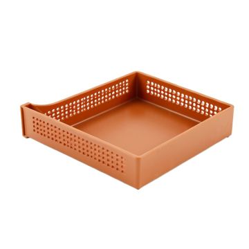 Elm Brook Empty Under-Desk Cable Tray - Terracotta