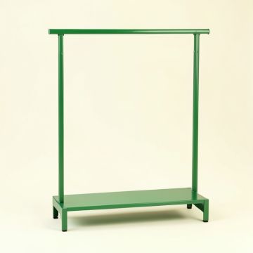 Ridge Brook Empty Garment Rack - Green (synthetic illustration; no displayed measurements)