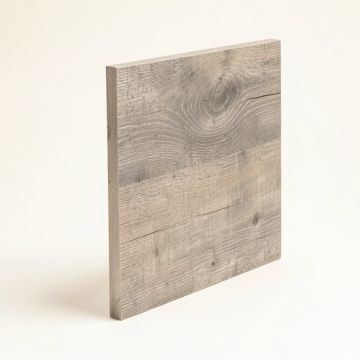 5 '' Solid Wood Wall Paneling In Natural Gray/Warm Sand (synthetic illustration; no displayed measurements)