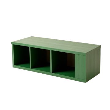 Bay Crest Shoe Storage Bench - Green