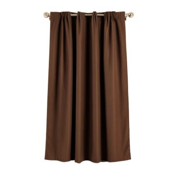 Marcos 100 % Cotton Solid Semi-Sheer Single Curtain Panel