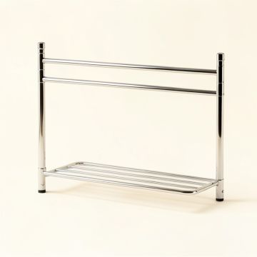 Econoco 48 '' W Collapsible Tubing Clothes And Garment Rack (synthetic illustration; no displayed measurements)