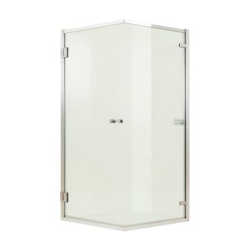 66 '' X 57 '' Bypass Semi-Frameless Tub Door