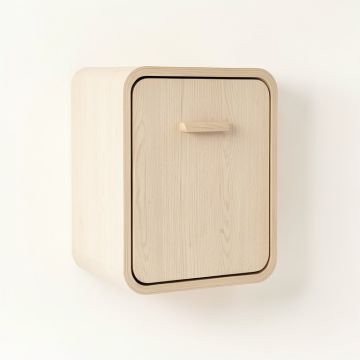 Glen Bridge Wall-Mounted Laundry Cabinet - Beige (synthetic illustration; no displayed measurements)