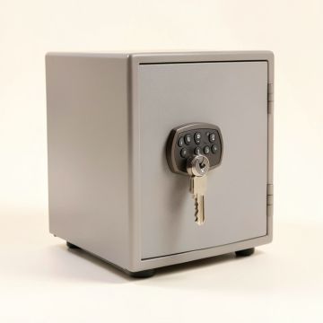 Cabinet Safe With Electronic Lock (synthetic illustration; no displayed measurements)