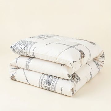 Cainhoe 7 Piece Printed Seersucker Comforter Set (synthetic illustration; no displayed measurements)