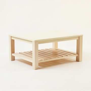 Pine Dell Coffee Table - Cream (synthetic illustration; no displayed measurements)