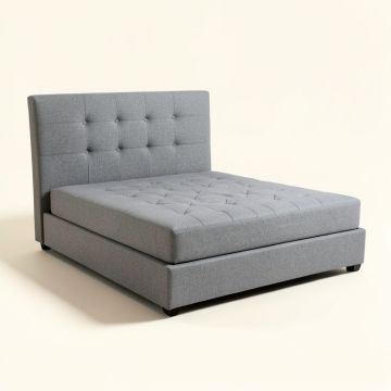 Exira Tufted Upholstered Platform Bed (synthetic illustration; no displayed measurements)