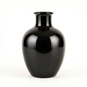 Field Crest Empty Decorative Vase - Black (synthetic illustration; no displayed measurements)