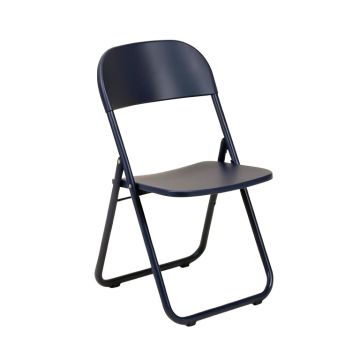 Linden Bridge Folding Outdoor Chair - Navy