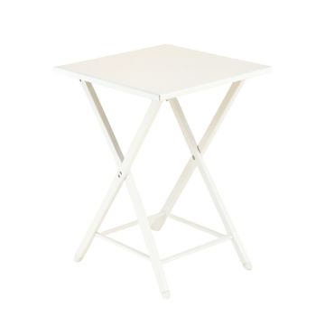 Cliff Canyon Compact Balcony Table - White