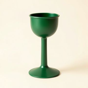 Meadow Crest Empty Candle Holder - Green (synthetic illustration; no displayed measurements)