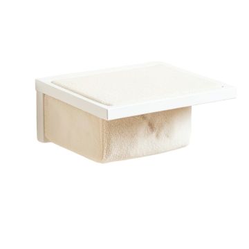 Wren Canyon Wall-Mounted Cat Perch - White (synthetic illustration; no displayed measurements)