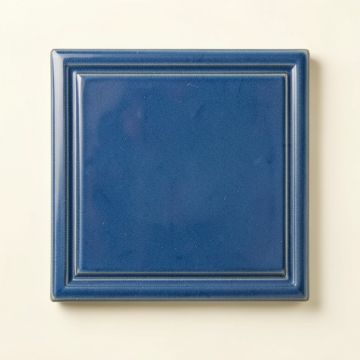 Flint Canyon Uninstalled Square Decorative Tile - Blue (synthetic illustration; no displayed measurements)
