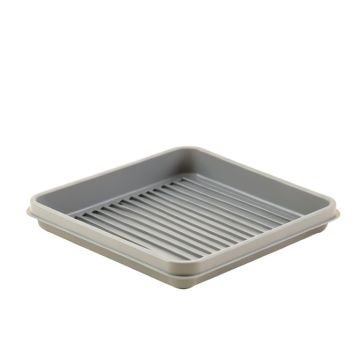 Bay Branch Empty Under-Desk Cable Tray - Gray