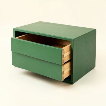 Flint Bridge Small-Parts Storage Drawer Cabinet - Green (synthetic illustration; no displayed measurements)