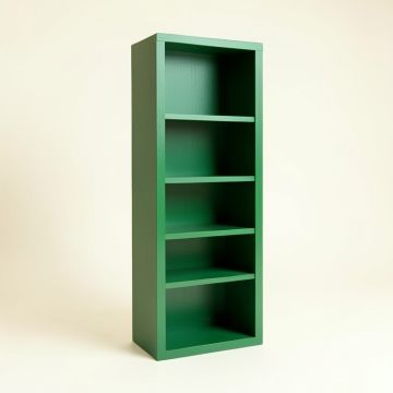 Sage Canyon Narrow Cubby Tower - Green (synthetic illustration; no displayed measurements)