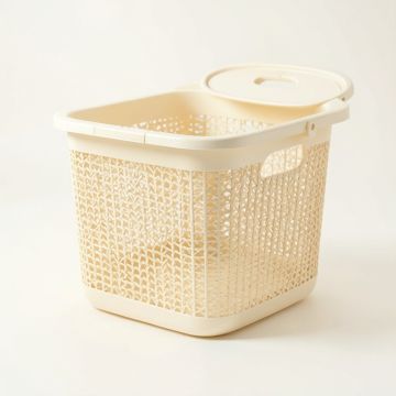 Vale Crest Laundry Hamper - Ivory (synthetic illustration; no displayed measurements)