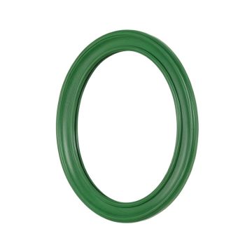 Stone Crest Framed Wall Mirror - Green