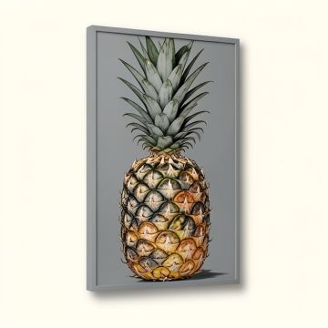 Pineapple 1 Mexican Graphic Art (synthetic illustration; no displayed measurements)